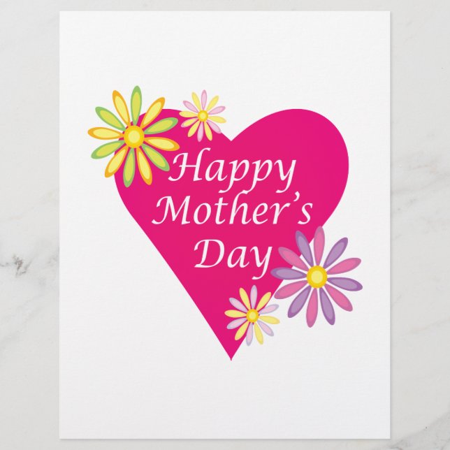 Flyer Feliz dia de as mães (Frente)