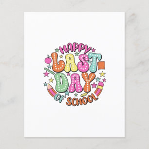 Flyer Feliz Dia do Último Ensino