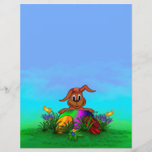 Flyer Felz pascoa! Coelho da páscoa