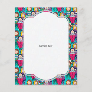 Flyer Feriado das canções de natal do Natal