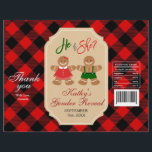 Flyer Feriado de Gingerpão Sexo Natal Bag<br><div class="desc">Feriado Gingerpão Sexo Natal Chip Bag Flyer</div>