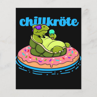 Flyer Férias na Flórida | Vintage Mar Retro | Tartaruga