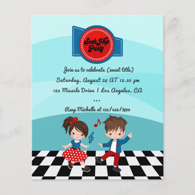 Flyer Festa de Salto de Choque de 4 de julho (Frente)