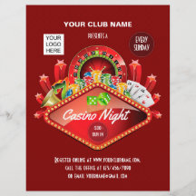 Festa Noturna no Clube Casino personalizada adicio