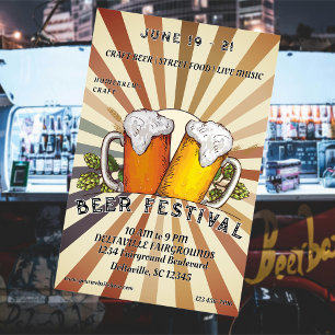 Flyer Festival da cerveja