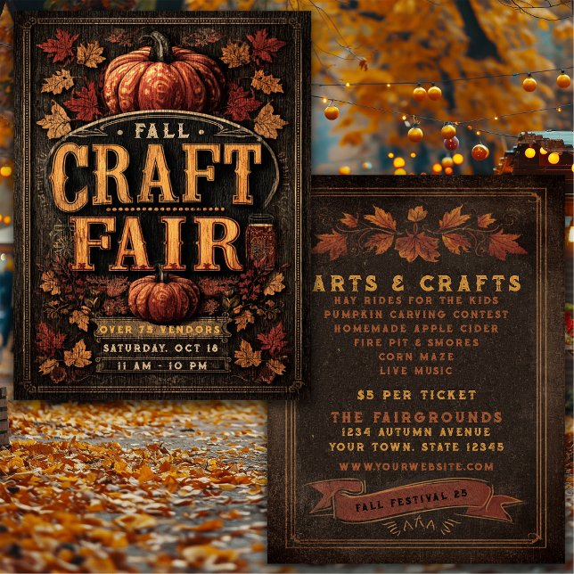 Flyer Festival de outono (Criador carregado)