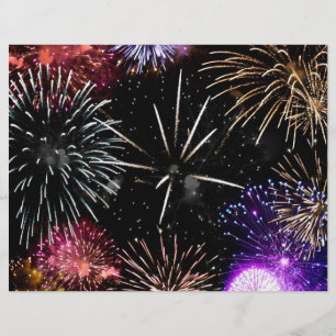 Flyer Final grandioso dos fogos-de-artifício