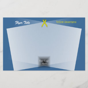 Flyer Fita Padrão Amarela de Kenneth Yoncich