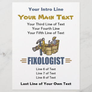 Flyer Fixologistas do Handyman Home Improvement Do It Yo