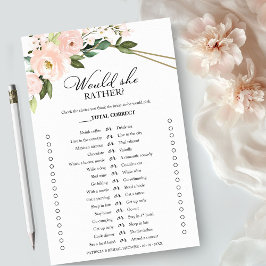 Flyer Floral Rosa Blush, Ela Preferencialmente O Cinturã