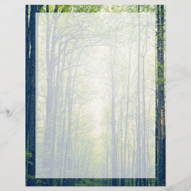 Flyer Floresta mística (Frente)