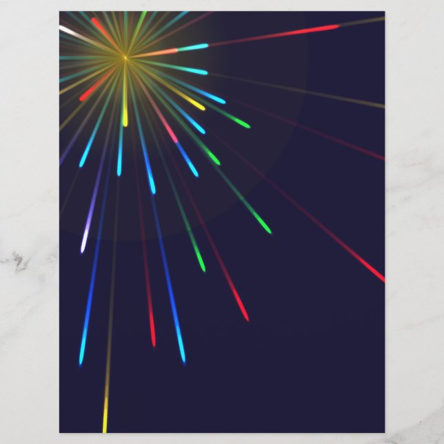 Flyer Fogos de Artifício (Frente)