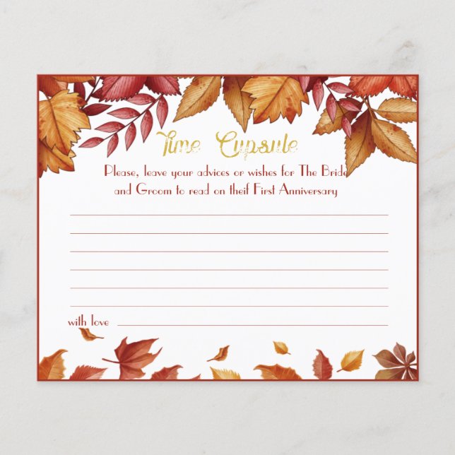 Flyer Folha da placa de Chá de panela do aviso do Casal  (Frente)