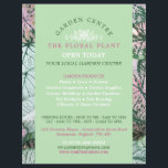 Flyer Folha Elegante, Centro de Jardinagem, Horticultura<br><div class="desc">Elegante Leaf,  Garden Center,  Horticulturista Advertising Flyer pela Loja de Cartão de visita.</div>