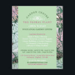 Flyer Folha Elegante, Centro de Jardinagem, Horticultura<br><div class="desc">Elegante Leaf,  Garden Center,  Horticulturista Advertising Flyer pela Loja de Cartão de visita.</div>