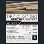 Flyer Folhas de Linen, Limpadores Secos, Serviço de Limp<br><div class="desc">Folhas de Linen,  Limpadores Secos,  Folheto de Publicidade do Serviço de Limpeza pela Loja de Cartão de visita.</div>
