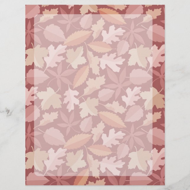 Flyer folhas de Marsala padrão (Frente)