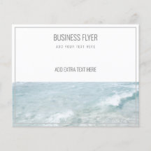 FLYER FOR BUSINESS : ONDAS MARÍTIMAS