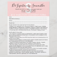 Formulario de Consentimento para Injeção de B12