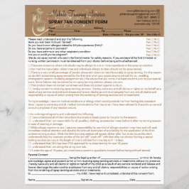 Flyer Formulário de Isenção de Responsabilidade por Auto
