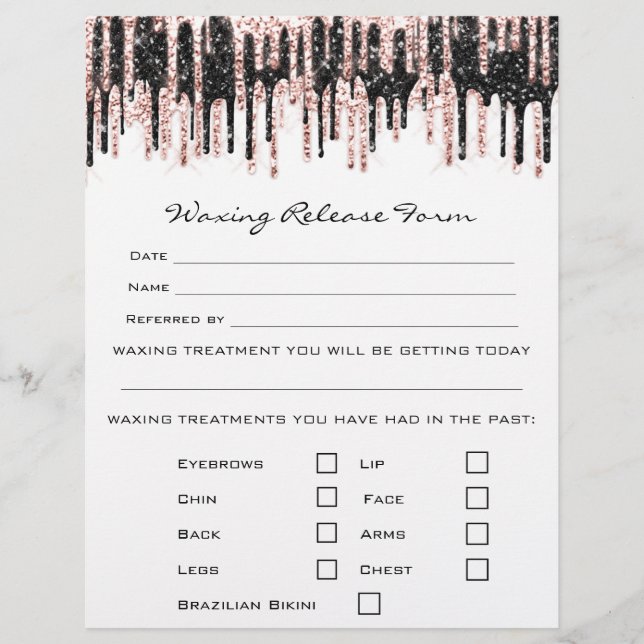 Flyer Formulário de Liberação de Responsabilidade de Dep (Frente)