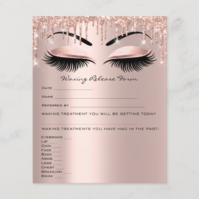 Flyer Formulário de Liberação de Responsabilidade de Dep (Frente)