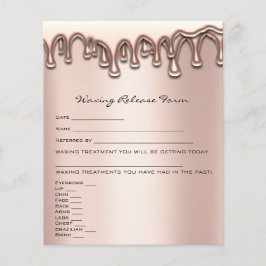 Flyer Formulário de Liberação de Responsabilidade de Dep