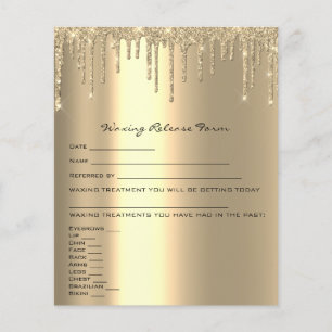 Flyer Formulário de Liberação de Responsabilidade de Dep