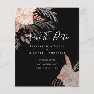 Flyer Foto CHEAP Salvar Datas PAMPAS GRASS Terracotta