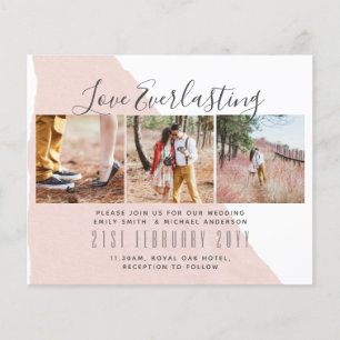 Flyer FOTO COLAGEM Amor Eterno Convite de Evento de Casa