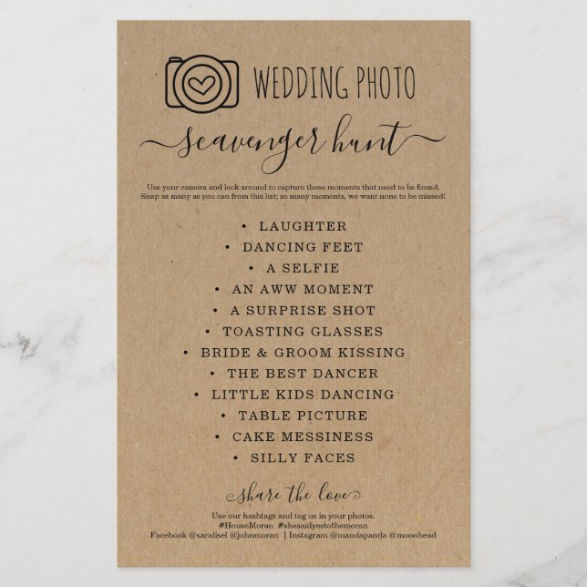 Flyer Foto de casamento Caça de Espião I Caça de Espião  (Frente)