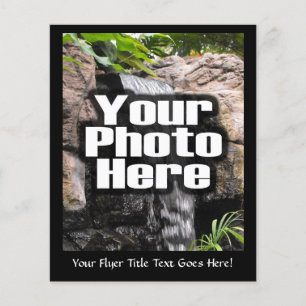 Flyer Foto digital personalizada personalizada adicione 