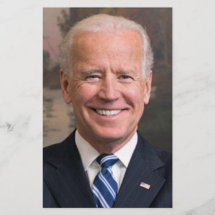 Flyer Foto do retrato de Joe Biden