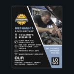 Flyer Foto Mecânica Auto Mecânica e Repara Publicidade<br><div class="desc">Foto Mecânica,  Mecânica Automática E Repara Folhetos De Publicidade Pela Loja De Cartão de visita.</div>
