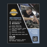 Flyer Foto Mecânica Auto Mecânica e Repara Publicidade<br><div class="desc">Foto Mecânica,  Mecânica Automática E Repara Folhetos De Publicidade Pela Loja De Cartão de visita.</div>