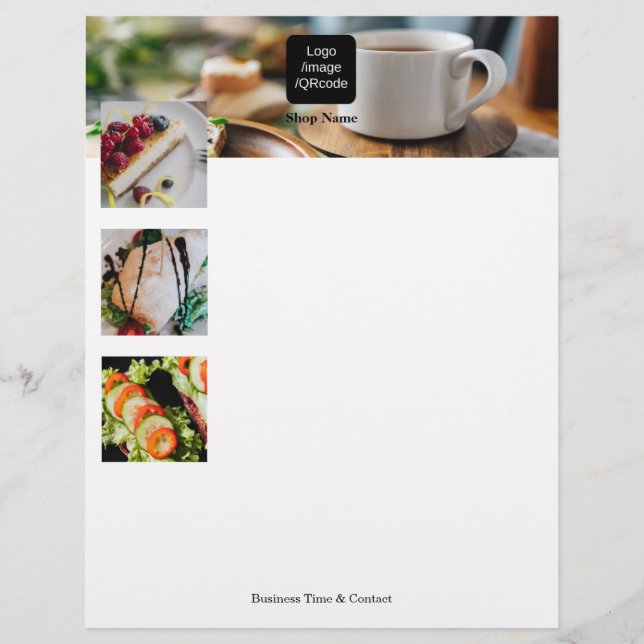 Flyer Foto simples moderna (Frente)