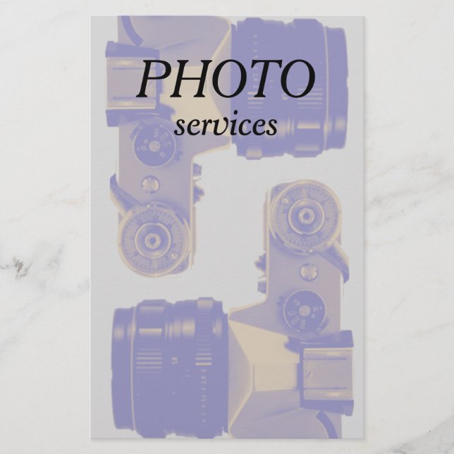 Flyer Fotografia e profissão gráfica de imagem (Frente)