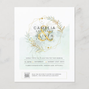 Flyer FOTOGRAFIA EM GRANDE ESCALA Convite QR CÓDIGO F