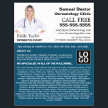Flyer Fotografia Personalizada, Dermatologia Dermatologi<br><div class="desc">Fotografia Personalizada,  Dermatologista,  Folhetos De Publicidade Clínica Dermatológica Pela Loja De Cartão de visita.</div>