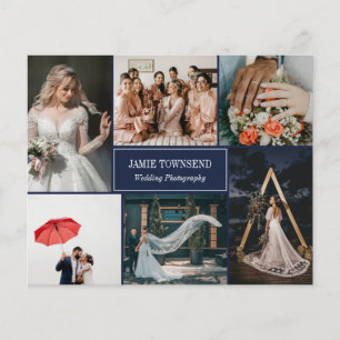 Flyer Fotógrafo Profissional de Colagem de Fotos do mari