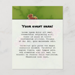 Flyer Fractalbug Picnic - Arte Fractal