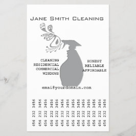 Flyer Frasco de Marketing para pulverização moderno