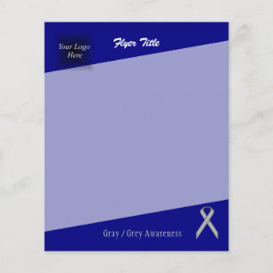 Flyer Friso Padrão da cinza por Kenneth Yoncich