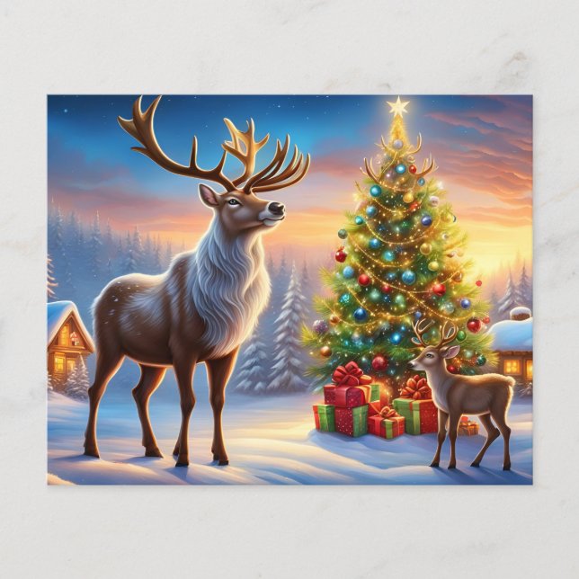 Flyer Frohe Weihnachten Fensteraufkleber (Frente)