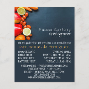 Flyer Frutas e legumes, Publicidade em Greengrocer