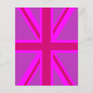 Flyer Fuchsia Union Jack