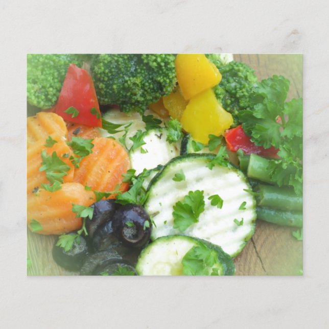 Flyer Fundo de alimentação saudável (Frente)