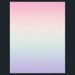 Flyer Fundo de gradiente colorido pálido<br><div class="desc">Fundo de gradiente suave.</div>