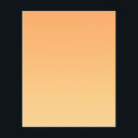 Flyer Fundo de gradiente laranja e amarelo<br><div class="desc">Um gradiente laranja e amarelo.</div>