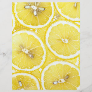 Flyer Fundo de limão